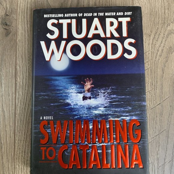 Swimming to Catalina 1998 & Hothouse Orchid 2009 by Stuart Woods Lot of 2 HCDJ - Picture 3 of 16